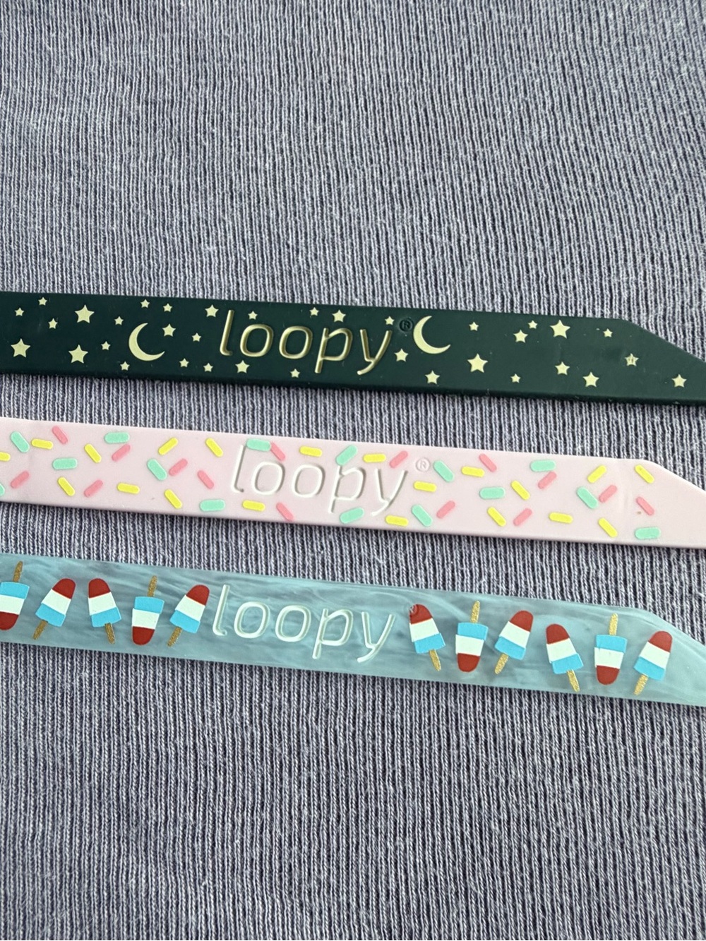 Loopy Case Silicone Strap Trio - Picture 2 of 2